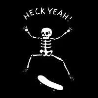 Skeleton Skater - design