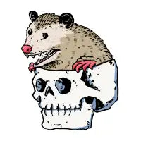 Skull Opossum - design