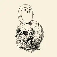 Skull penguin - design