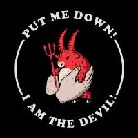 Small chonky devil goat - design