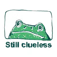 Still clueless frog - design