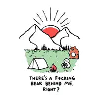 Surprise Camping Bear - design