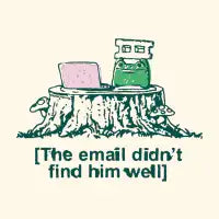 The email didn't find him well frog - design