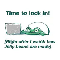 Time to lock in frog - design