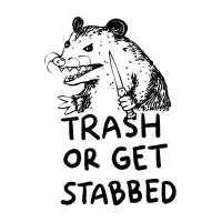 Trash Opossum - design