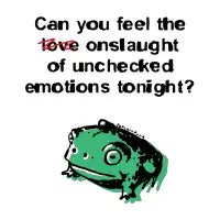 Unchecked emotions frog - design