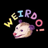 Weirdo Opossum - design