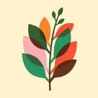 Translucent Overlapping Leaves - design