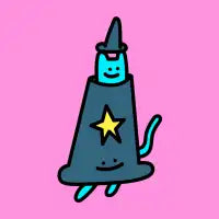 Cat in a hat - design