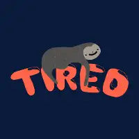 Sloth Tired - design