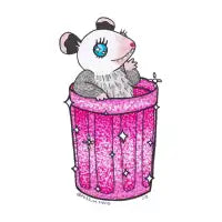 Glitter Trash - design