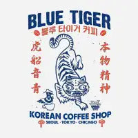Blue Tiger - design