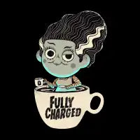 Bride loves coffee - design