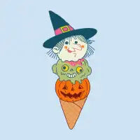 Halloween I Scream - design
