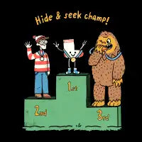 Hide and Seek Champion - design