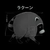 Jimothy Ratio Raccoonn - design