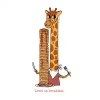 Level Up Breakfast - design