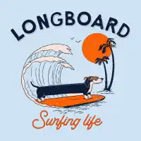 Longboard Surfing Life - design