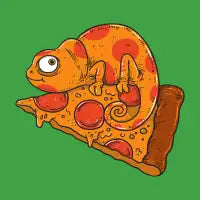 Pizza Chameleon - design