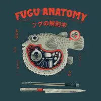Pufferfish Anatomy - design