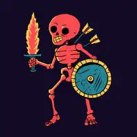 Skeleton Warrior - design
