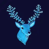 Snowflake Reindeer - design