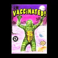 Monster Vaccinated - design