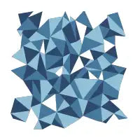 Abstract Blues Zoom - design