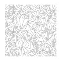 Abstract Fan Black - design