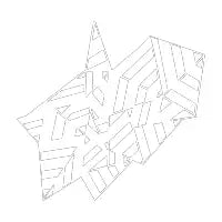 Abstract New Lines White - design
