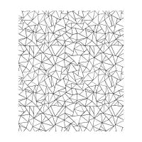 Abstract Outline Black Gold - design