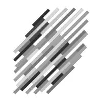 Bricks Rotate Black and White - design