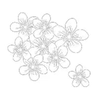 Cherry Blossom Grid - design