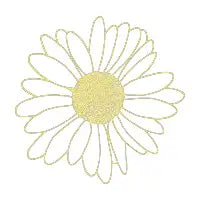 Daisy Boarder Black and Yellow T-Shirt - design