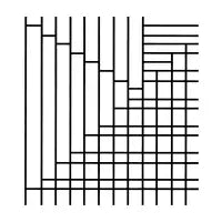 Fuzz Outline Black - design