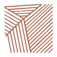 Geo Close Up 2B Rust - design