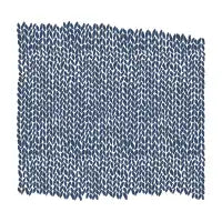 Hand Knit Navy Blue - design