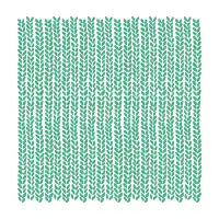 Knit Wave Emerald Green - design