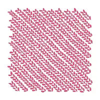 Knit Wave Raspberry - design