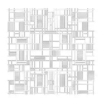 Map Lines Black - design