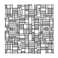 Map Lines Grey White - design