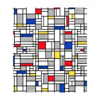 Map Lines Mond - design