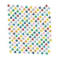 Rainbow Hearts 45 Zoom - design