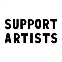 Support Artists Black on White - design