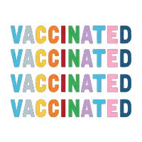 Vaccinated Rainbow - design