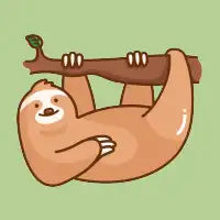 Scratching Sloth - design