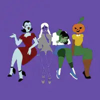 Spooky Babes - design