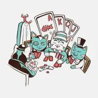 Poker Cats - design
