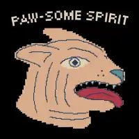 Paw-some Spirit - 8bit Canine - design