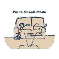 Snack Mode - 1Bit Pixelart - design